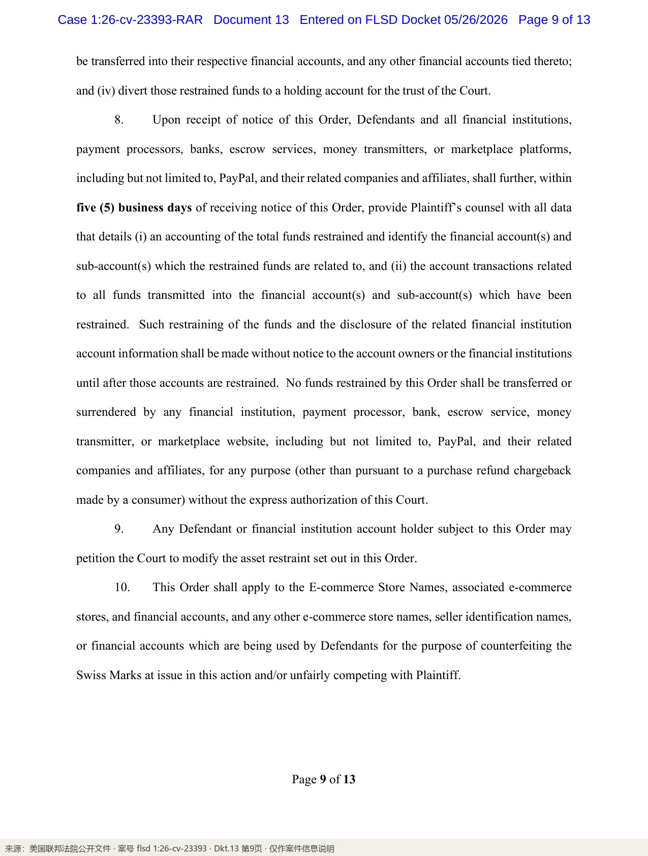 D_13_Order_on_Ex_Parte_Motion_p9_标注