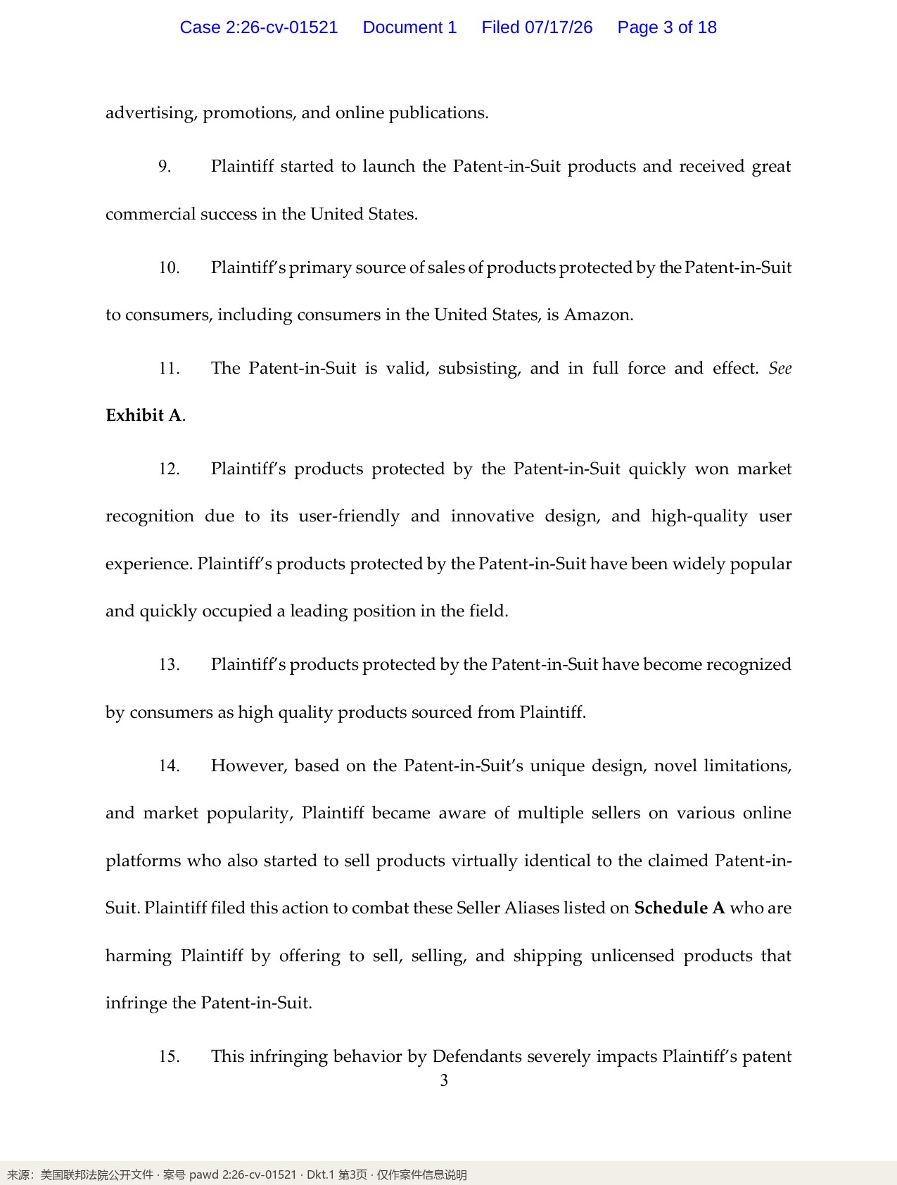C_1_ATTORNEY_Complaint_(Credit_Card_Required_p3_标注